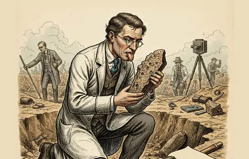 ପଥରକୁ ଚାଟି ଡାଇନୋସର ଖୋଜା