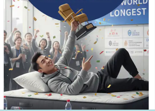 ୩୪ ଘଣ୍ଟା ଶୋଇବାକୁ ପୁରସ୍କାର