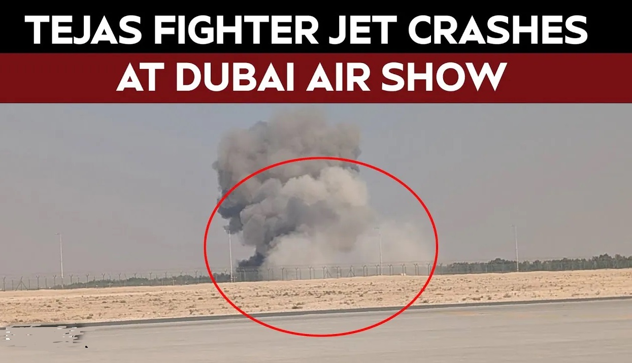 ଭାରତୀୟ ଯୁଦ୍ଧ ବିମାନ 'ତେଜସ' ଦୁର୍ଘଟଣା ଗ୍ରସ୍ତ 