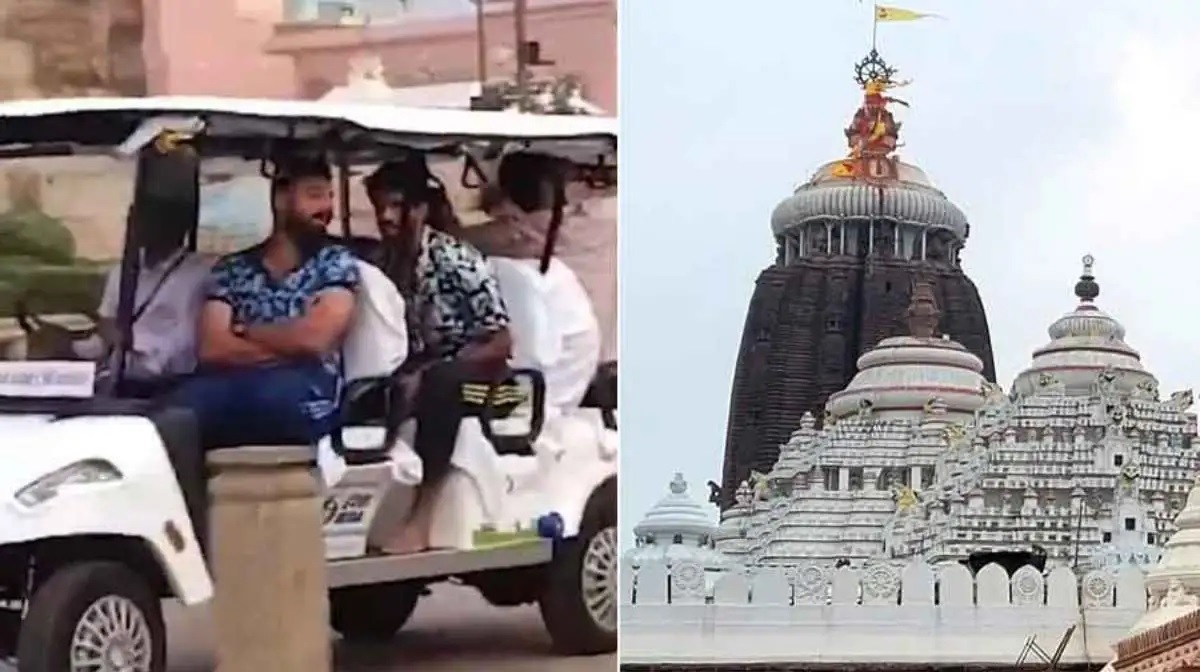 ମ୍ୟାଚ ପୂର୍ବରୁ ଶ୍ରୀ ଜଗନ୍ନାଥଙ୍କ ଦର୍ଶନ କଲେ ଖେଳାଳି 