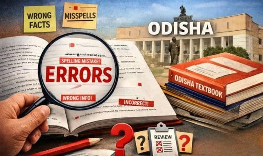 ପାଠ୍ୟ ପୁସ୍ତକରେ ତ୍ରୁଟି , ସରିଲା ତଦନ୍ତ