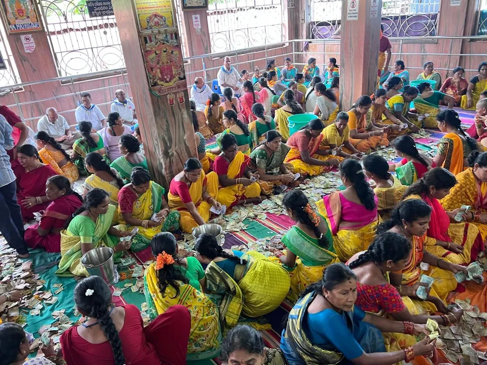 ମା' ମଝିଘରିଆଣୀଙ୍କୁ ହୁଣ୍ଡୀ ଗଣତି ଆରମ୍ଭ