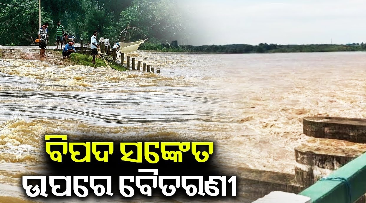 ସତର୍କ ସଙ୍କେତ ଟପିଲା ବୈତରଣୀ