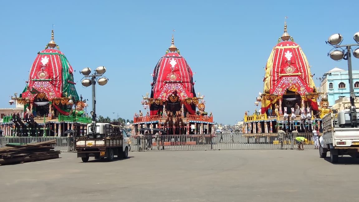ବାହୁଡ଼ିବେ ଚତୁର୍ଦ୍ଧା ମୂର୍ତ୍ତି ,ଆଜି ମହାପ୍ରଭୁଙ୍କ ରଥ ନେବ ଦକ୍ଷିଣ ମୋଡ଼