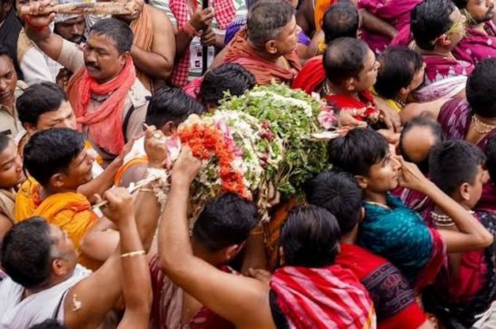 ଶୂନ୍ୟ ପହଣ୍ଡିରେ ଆସିଲେ ଶ୍ରୀ ସୁଦର୍ଶନ... ୪ ଟାରେ ରଥଟଣା