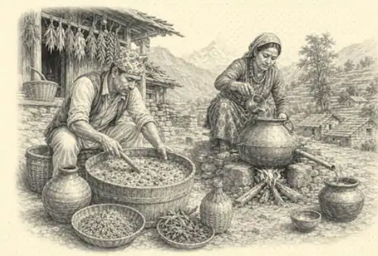 ବିଲୁଆ ମାଂସରୁ ମଦ