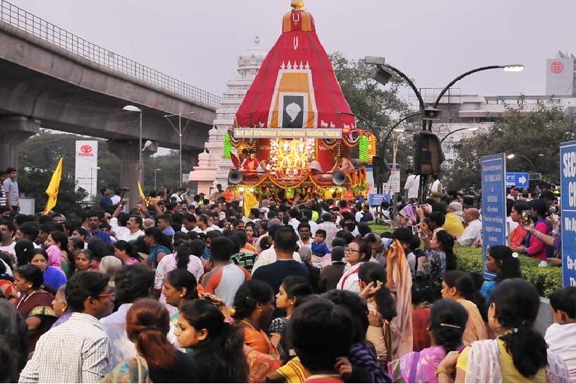 ଇସ୍କନ ର ଅଦିନିଆ ସ୍ନାନ ଯାତ୍ରା
