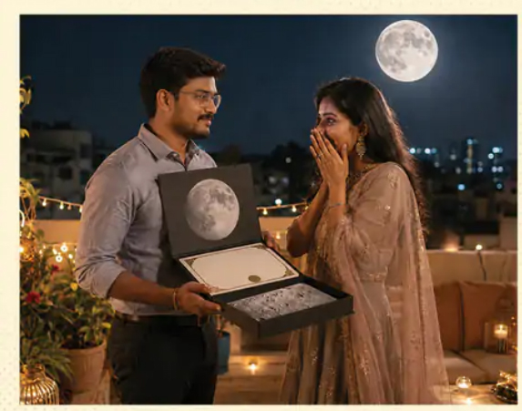 ଚନ୍ଦ୍ରରେ ଜ।ଗା କିଣି ଚର୍ଚ୍ଚାରେ