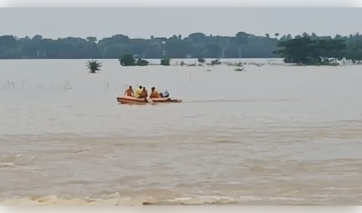 ଗେଙ୍ଗୁଟି ନଦୀରେ ଭାସି ଯିବାବେଳେ ସ୍ତ୍ରୀ ଉଦ୍ଧାର ସ୍ୱାମୀ ନିଖୋଜ