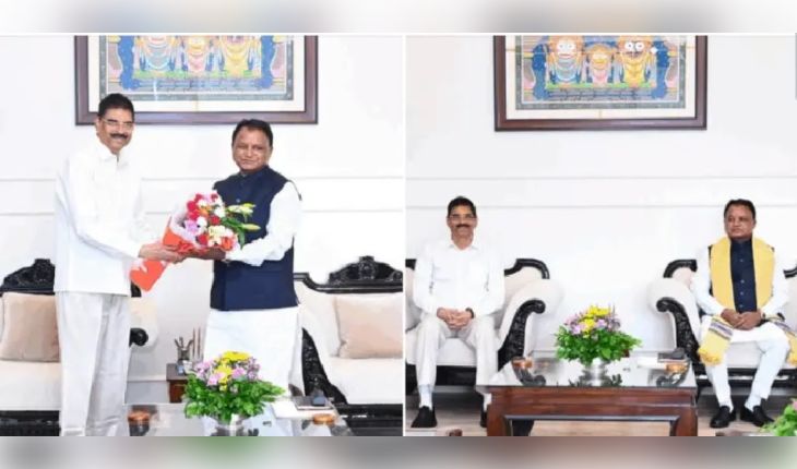 ରାଜ୍ୟପାଳଙ୍କ ସହ ମୁଖ୍ୟମନ୍ତ୍ରୀଙ୍କ ସୌଜନ୍ୟମୂଳକ ସାକ୍ଷାତ