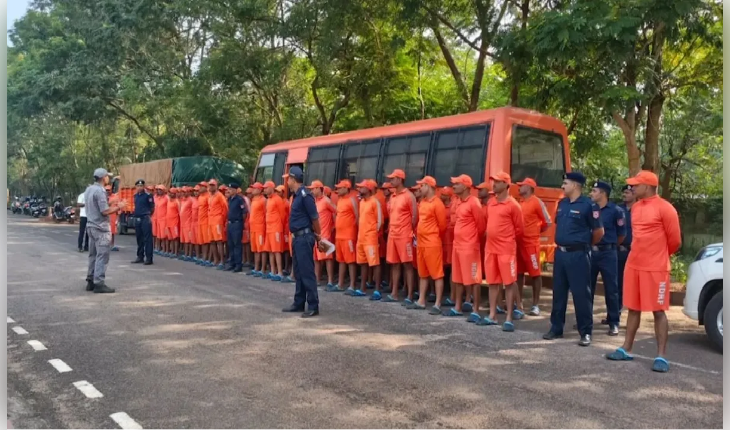 ବାତ୍ୟା 'ଅର୍ଣ୍ଣବ' ମୁଣ୍ଡଳିରୁ ଗଲେ ୧୧ NDRF ଟିମ