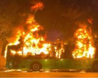 ତୀର୍ଥଯାତ୍ରୀ ବସରେ ଭୟାବହ ଅଗ୍ନିକାଣ୍ଡ ଘଟି ୪୨ ଭାରତୀୟଙ୍କ ମୃତ୍ୟୁ 