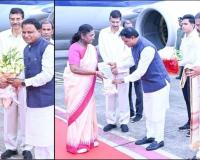ଭୁବନେଶ୍ୱରରେ ପହଞ୍ଚିଲେ ମହାମହିମ ରାଷ୍ଟ୍ରପତି 