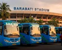 ମ୍ୟାଚ୍‌ ପାଇଁ ସ୍ୱତନ୍ତ୍ର 'ଆମ ବସ୍‌' ସେବା ଯୋଗାଇବ କ୍ରୁଟ