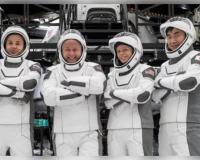 ଆଇଏସଏସ ରୁ ଫେରିଲେ ୪ ମହାକାଶଚାରୀ 