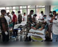 OISF ବସ ଦୁର୍ଘଟଣାଗ୍ରସ୍ତ,୧୯ ଯବାନ ଆହତ 