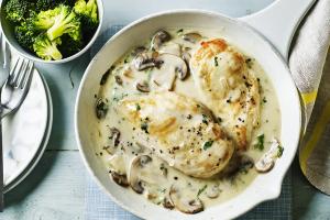 କ୍ରିମି ମସରୁମ୍‌ ଚିକେନ୍‌