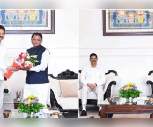 ରାଜ୍ୟପାଳଙ୍କ ସହ ମୁଖ୍ୟମନ୍ତ୍ରୀଙ୍କ ସୌଜନ୍ୟମୂଳକ ସାକ୍ଷାତ 