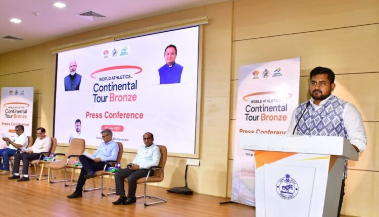 ଭୁବନେଶ୍ୱର କଳିଙ୍ଗ ଷ୍ଟାଡ଼ିୟମରେ ଆୟୋଜନ ହେବ ବିଶ୍ୱ ସ୍ତରୀୟ ଆଥଲେଟିକ ପ୍ରତିଯୋଗିତା