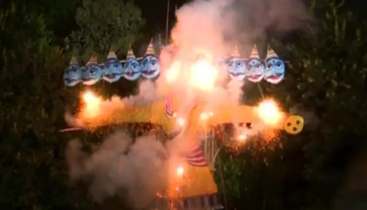 ଭୁବନେଶ୍ୱରରେ ୭ଟି ସ୍ଥାନରେ ହେଉଛି ରାବଣ ପୋଡ଼ି